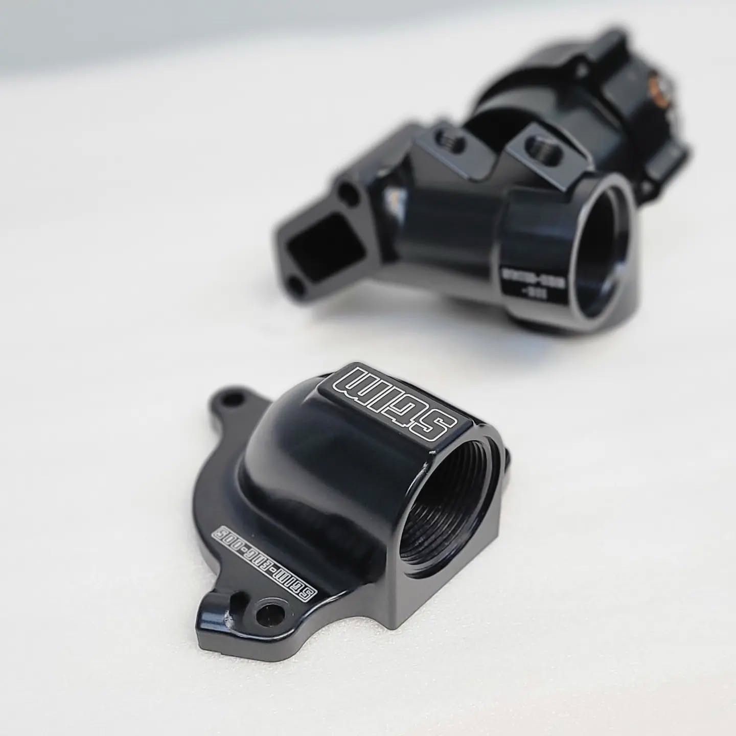 Black anodized housing