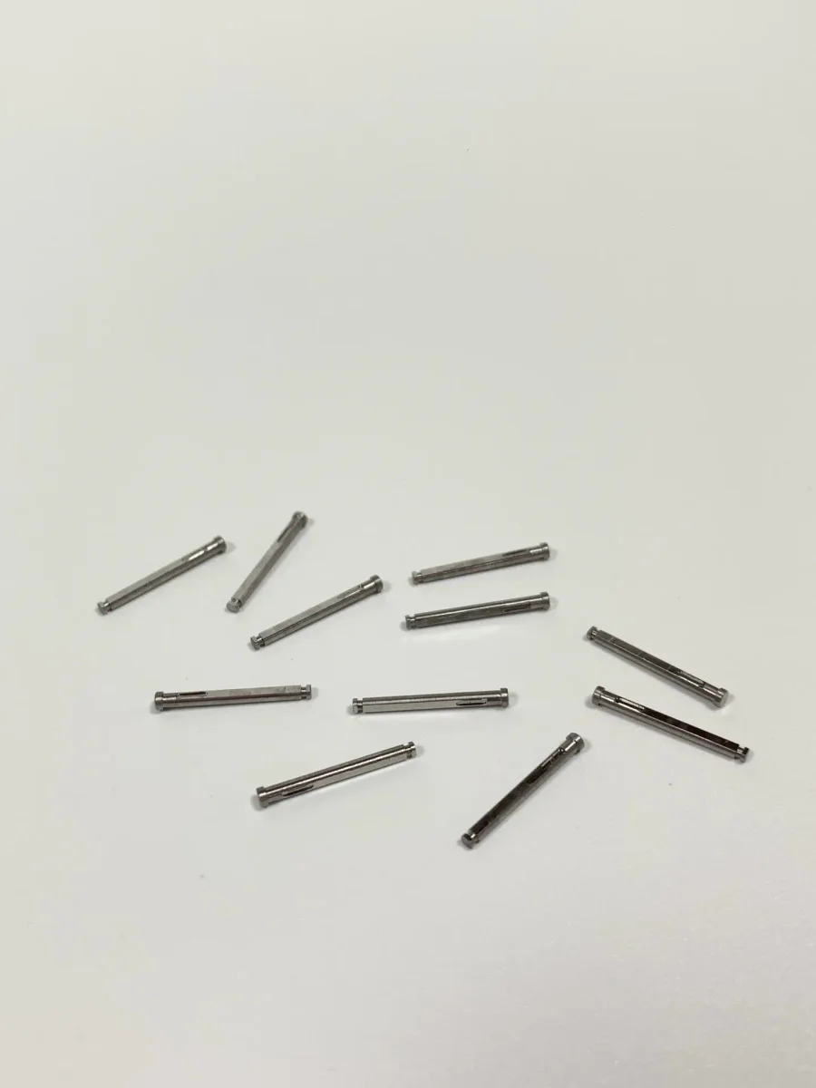 Slender precision parts suited to Swiss machining