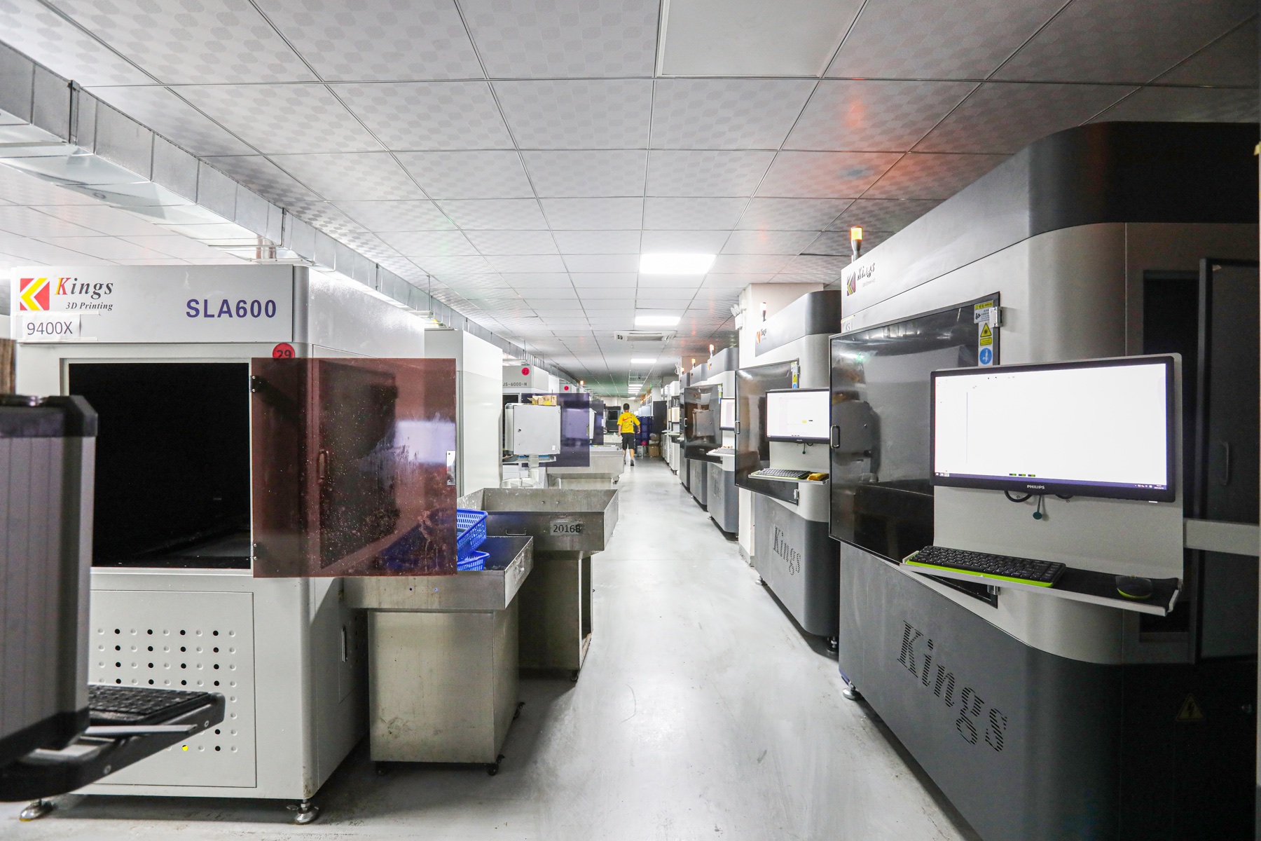 A dedicated 3D printing environment supporting prototypes, validation parts and complex polymer geometry.